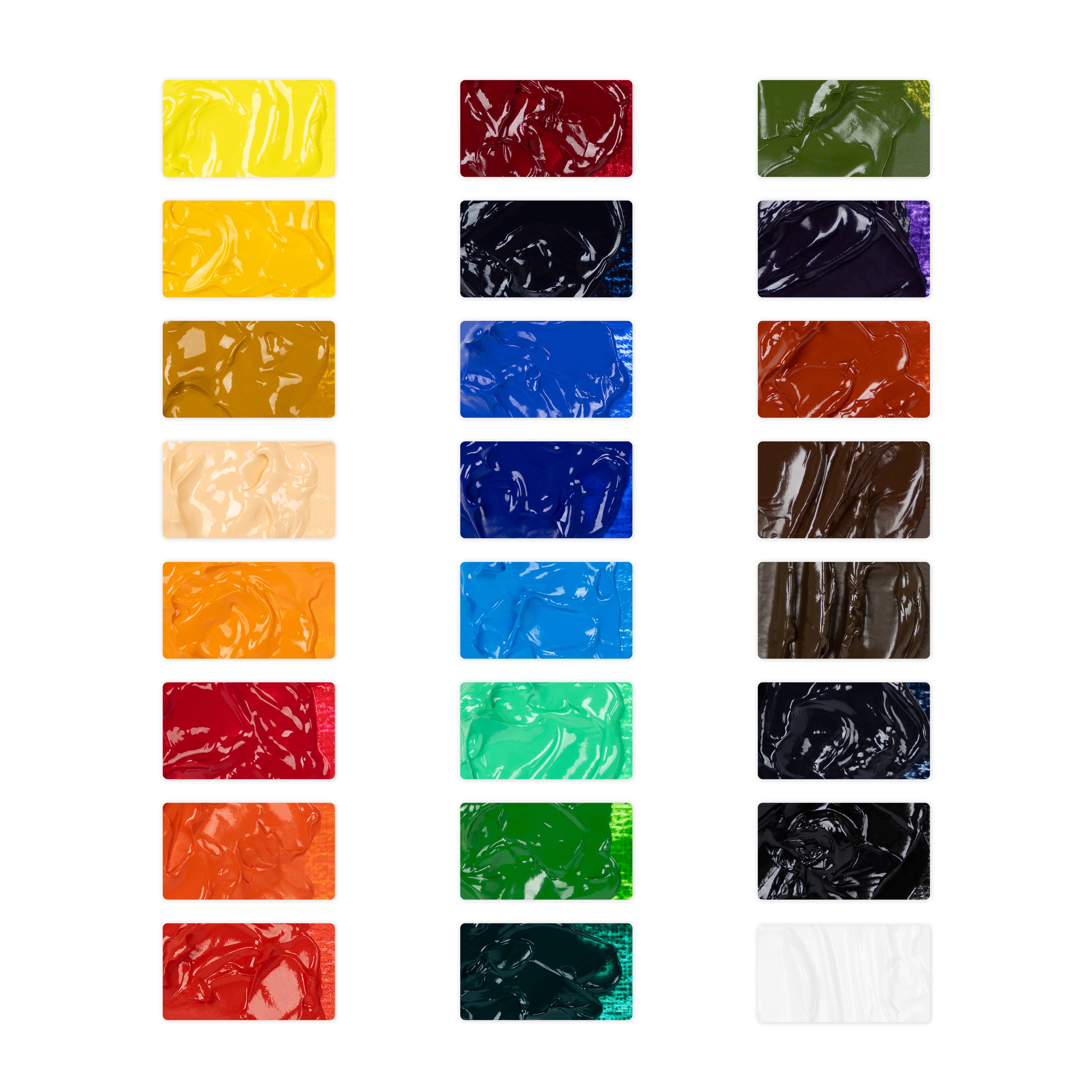 24 -stuk olieverf set