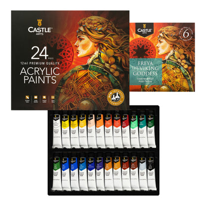 24 -stuk acryl verfset