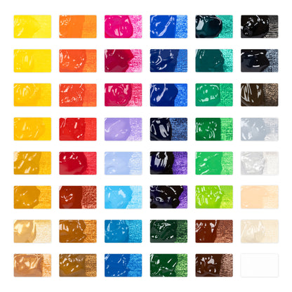 48 -stuk acryl verfset
