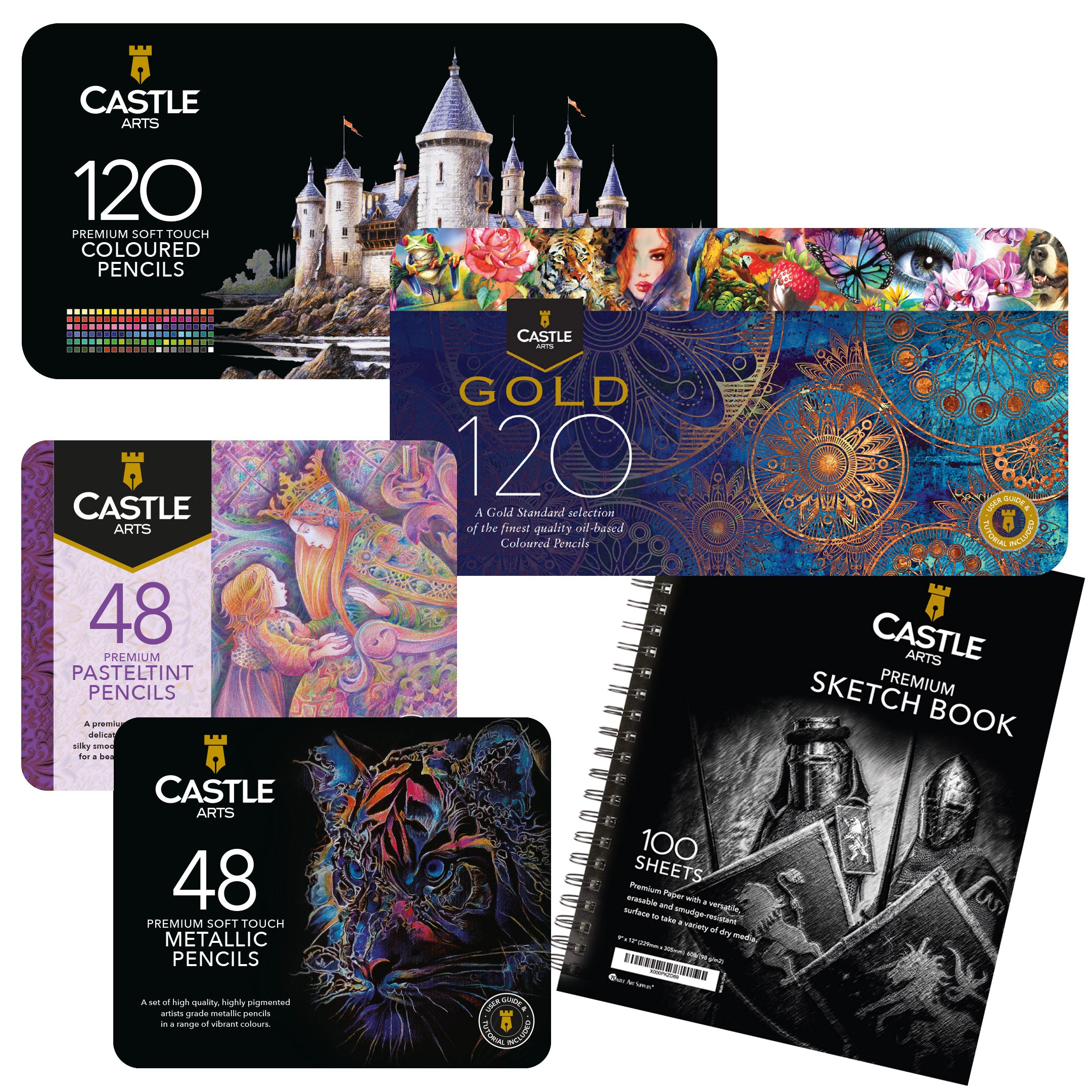 338 Piece Expert Colourist Tin Bundle